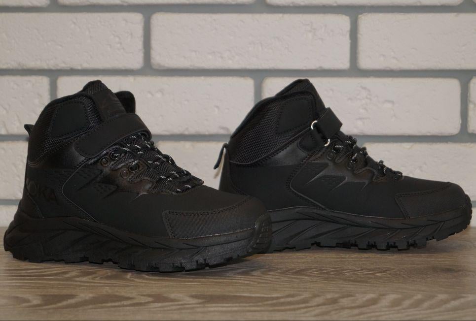 Ботинки зимние детские/подростковые BBT kids р. 34 21,5 см Черный (31565-34) - фото 7