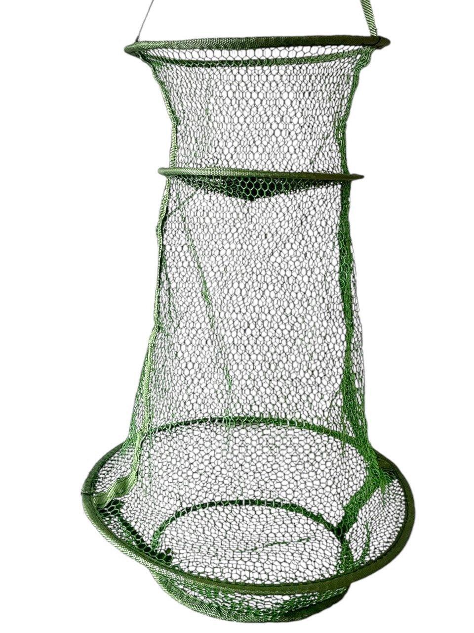 Садок рыболовный прорезиненный 40x74 см - фото 2 Садок рыболовный прорезиненный 40x74 см - фото 2