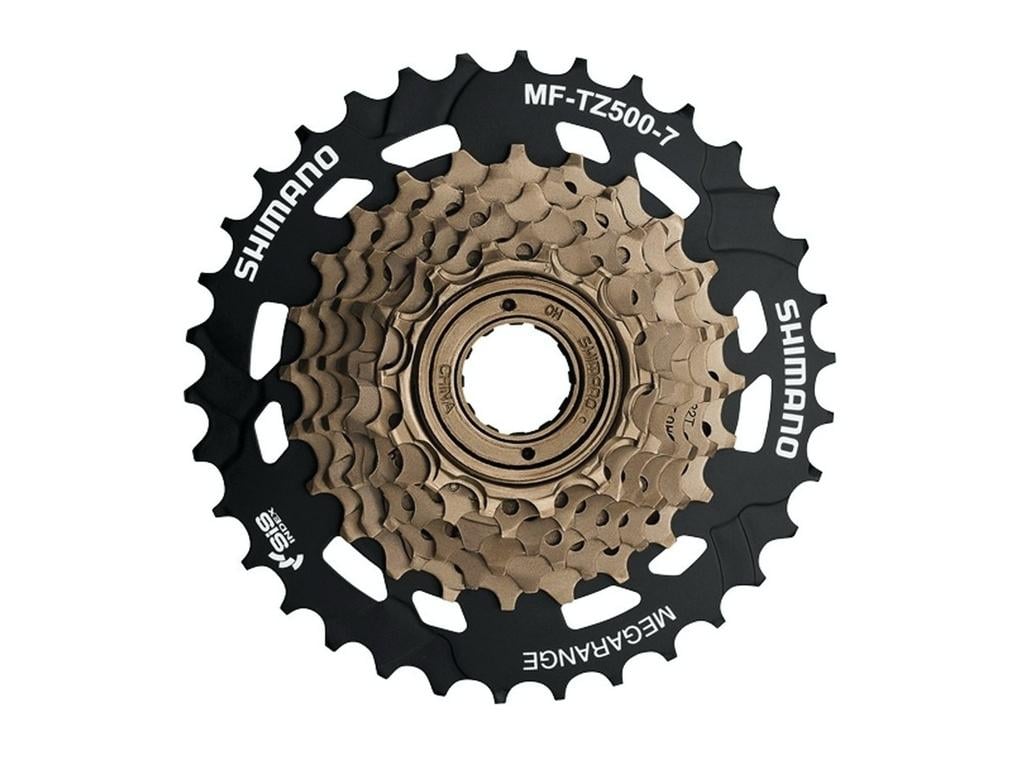 Тріскачка Shimano MF-TZ-500-7 Megarange набір 14-34 T без захисту (00002115)