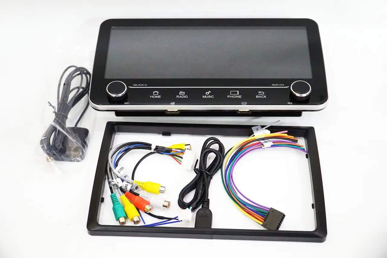 Автомагнитола сенсорная 10" 2din GPS Adnroid WiFi Bluetooth USB Pi-208 - фото 4