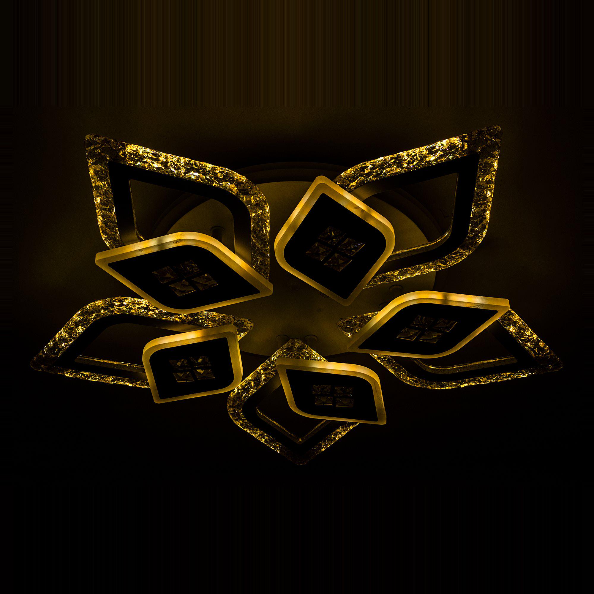 Люстра светодиодная с пультом Valeso V K39939-5+5+1 White/Gold (000036403) - фото 5 Люстра светодиодная с пультом Valeso V K39939-5+5+1 White/Gold (000036403) - фото 5