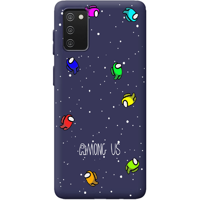 Чехол BoxFace Samsung A025 Galaxy A02S Among Us Invisible Синий силикон (41511-bk76-42500)