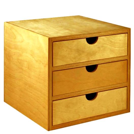 Мини-комод из дерева Алор Карри (МНК-001203)