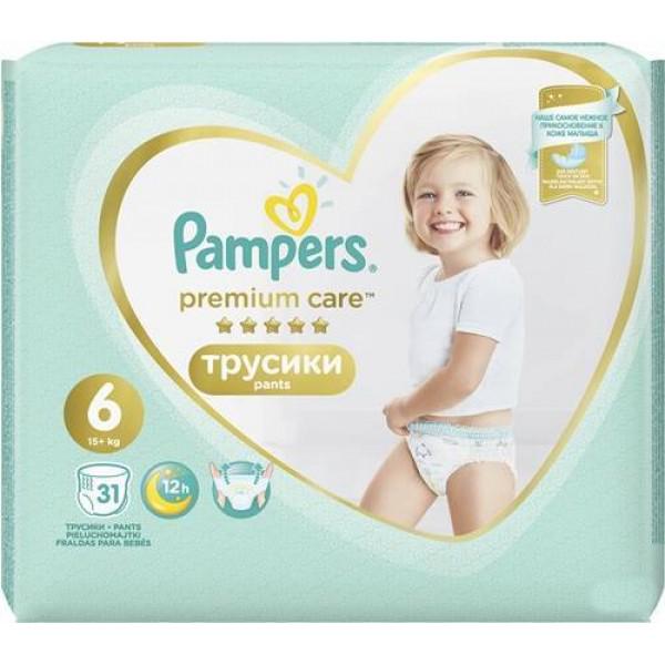 Підгузки трусики Pampers Premium Care Pants Extra Large 6 15+ кг 3 (759917)