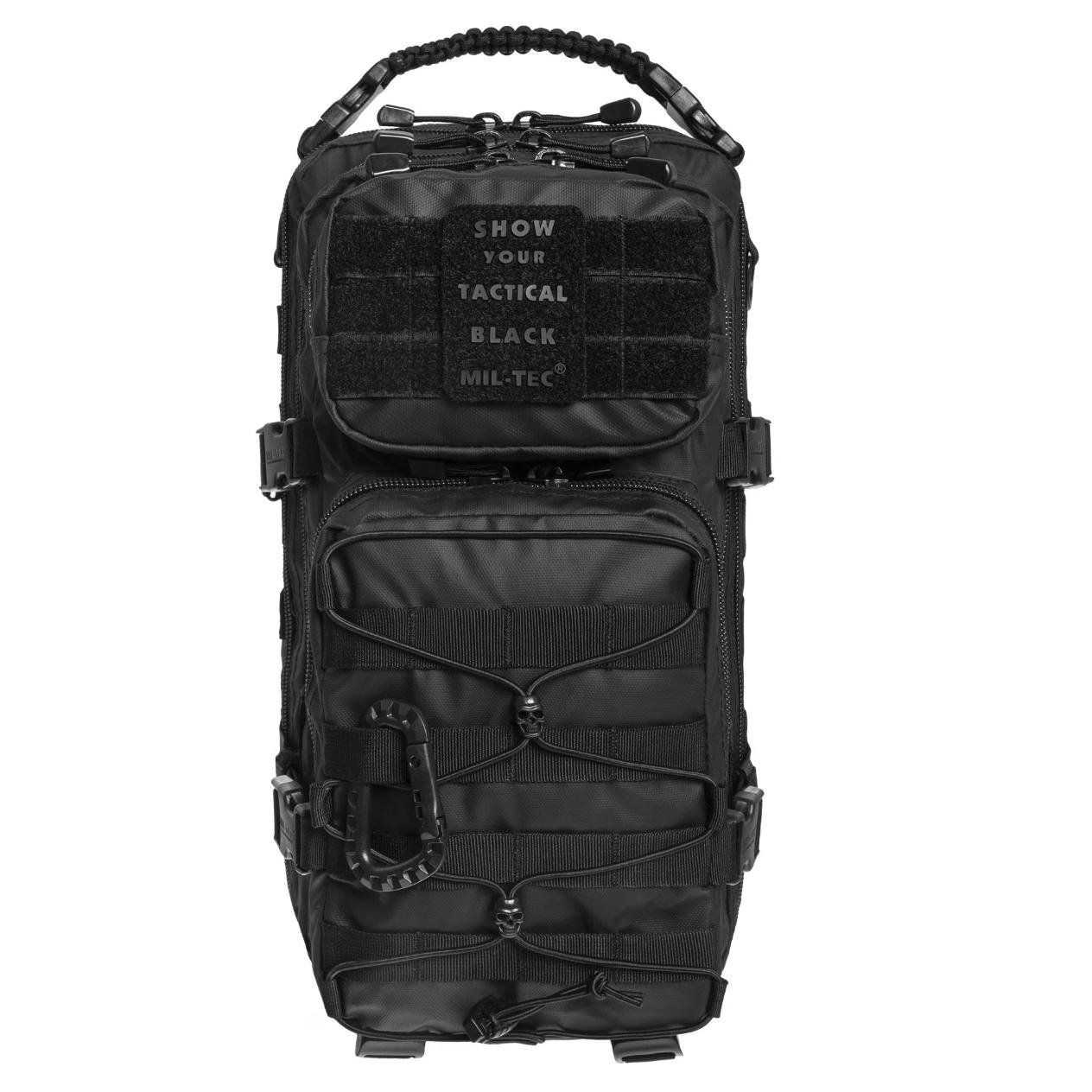 Рюкзак тактический военный Mil-Tec Assault Pack Tactical Black 20 л Noir (23874738) - фото 2 Рюкзак тактический военный Mil-Tec Assault Pack Tactical Black 20 л Noir (23874738) - фото 2