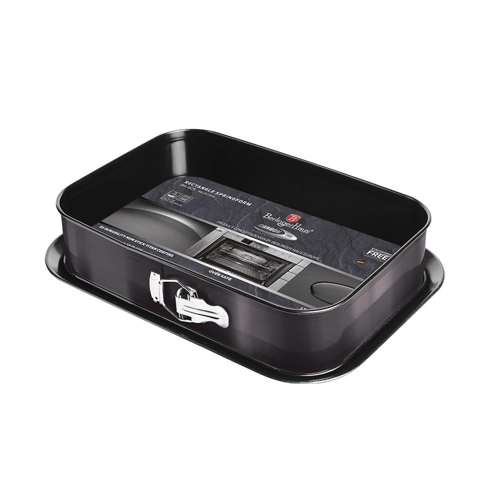 Форма для выпечки Berlinger Haus Metallic Line Carbon Pro Edition из углеродистой стали 39х27х7,5 см Темно-серый (2238219372)