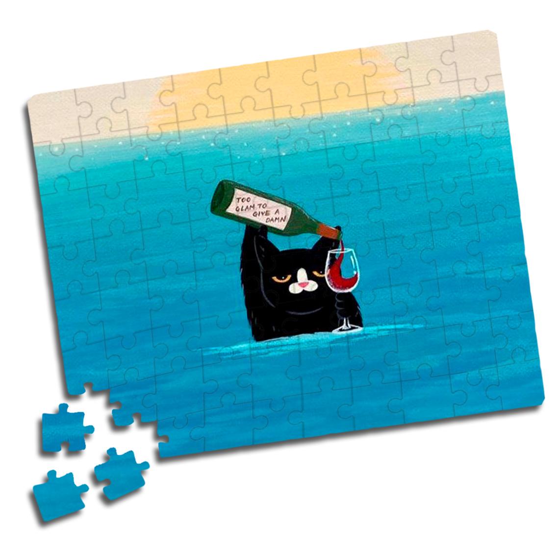 Пазл Котик №1 A4 80 элементов (pazlA4-631)