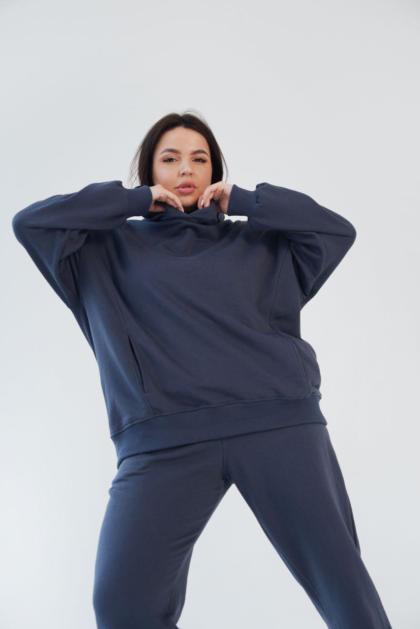 Костюм спортивный Freedom унисекс футер пинье р. 56-58 Графитовый (14-7717 24) - фото 6 Костюм спортивный Freedom унисекс футер пинье р. 56-58 Графитовый (14-7717 24) - фото 6