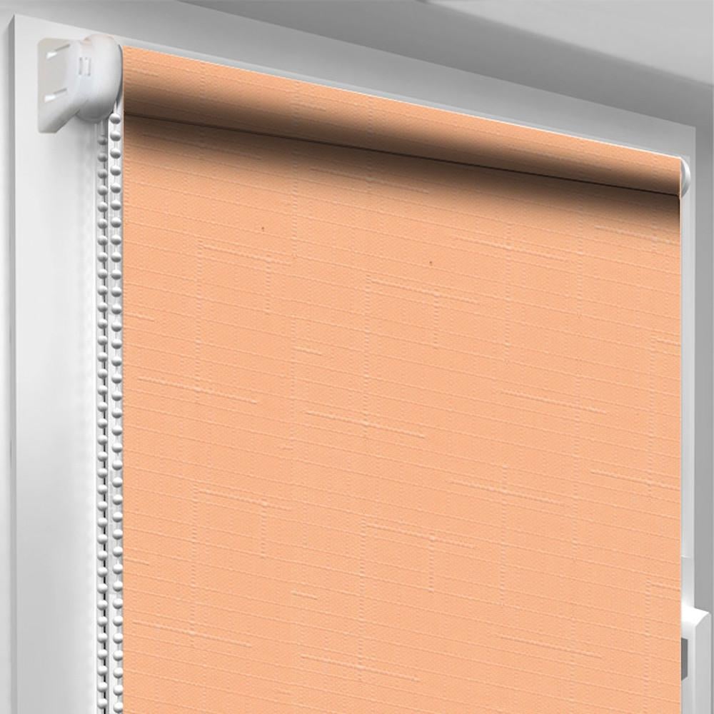 Рулонна штора DECO SHARM льон 2071 400х1700 мм Персиковий (1212912)