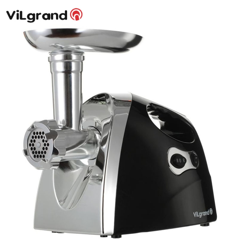 М'ясорубка електрична ViLgrand V203-BRMG з насадкою соковитискач 2000 Вт Black (tf7322) - фото 2 М'ясорубка електрична ViLgrand V203-BRMG з насадкою соковитискач 2000 Вт Black (tf7322) - фото 2