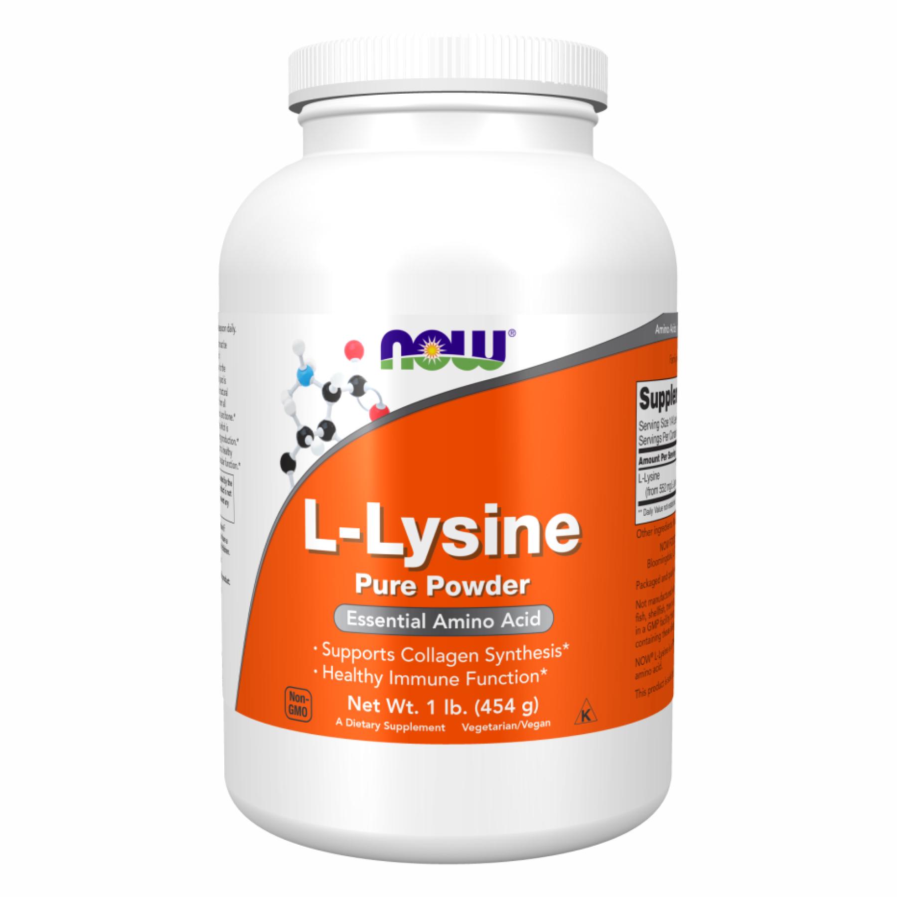 Аминокислота L-Lysine Powder 454g (100-24-9259829-20)