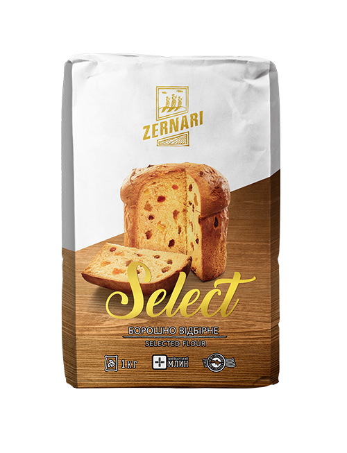 Мука пшеничная Zernari Select отборная 2 кг
