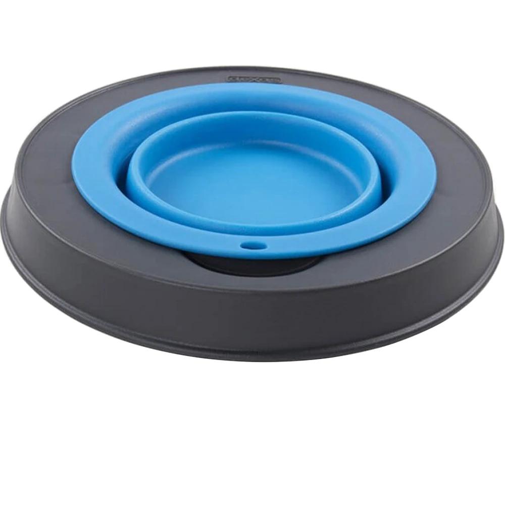 Миска одинарная для собак Dexas Single Elevated Feeder Large на складной подставке 960 мл Голубой (PW1404322194) - фото 2 Миска одинарная для собак Dexas Single Elevated Feeder Large на складной подставке 960 мл Голубой (PW1404322194) - фото 2