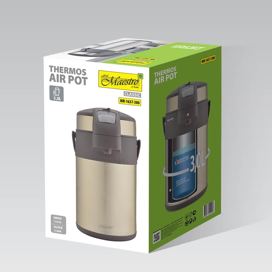 Термос Maestro MR-1637-300-с 3 л (114342) - фото 5 Термос Maestro MR-1637-300-с 3 л (114342) - фото 5