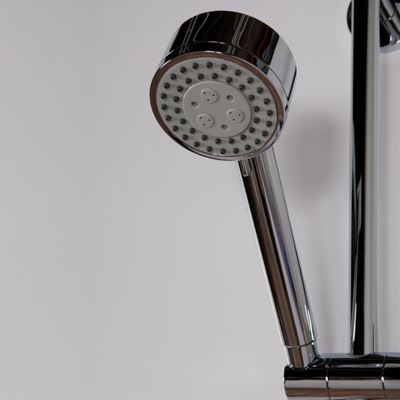 Душовий комплект із штангою Steinberg Serie 100 100 1622-EXPO Хром (83374) - фото 3 Душовий комплект із штангою Steinberg Serie 100 100 1622-EXPO Хром (83374) - фото 3