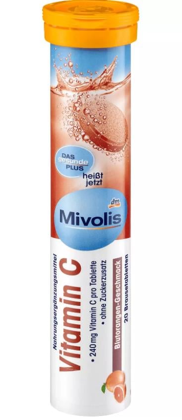 Витамины Mivolis Vitamin C 20 шипучих таблеток (MVS-00003)