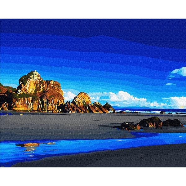 Картина по номерам Brushme GX29408 Прилив у скал 40х50 см (1377069526)