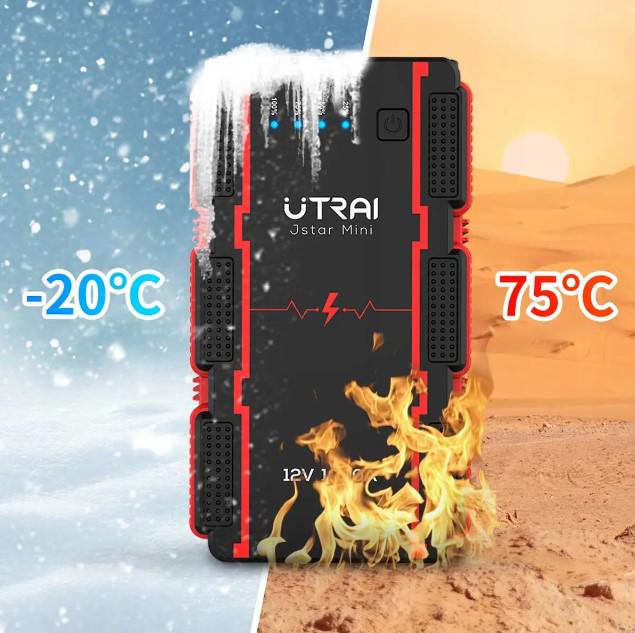 Пусковое автомобильное устройство Jump Starter Utrai Jstar Mini 13000 mAh 1000A (9434671) - фото 4