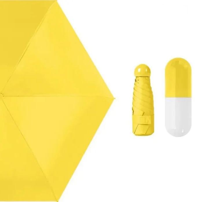 Зонтик в капсюле-футляре Желтый (32913) - фото 30 Зонтик в капсюле-футляре Желтый (32913) - фото 30