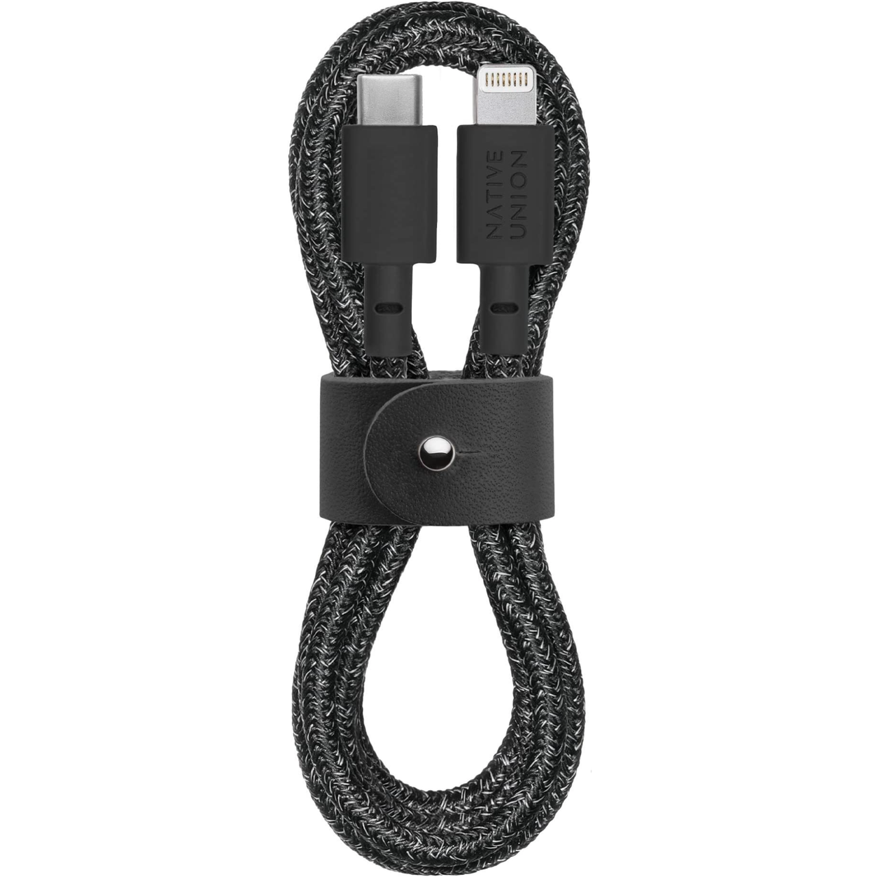 Кабель синхронизации Native Union Belt Cable 1.2m USB-C to Lightning, Cosmos Black (BELT-KV-CL-CS-BK-2)