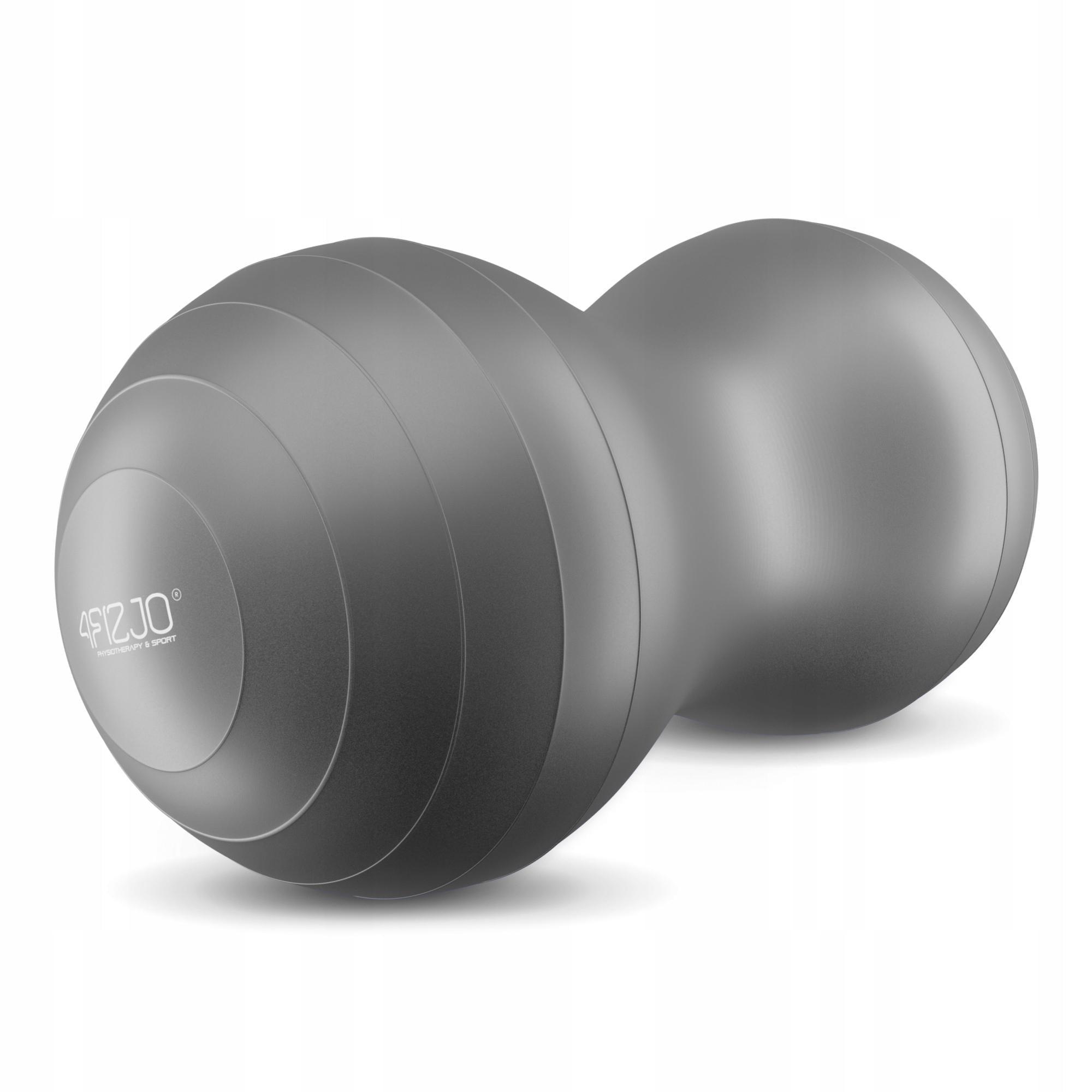 Мяч для фитнеса 4fizjo Air Ball Peanut 45x90 см Anti-Burst Grey (P-5905973407175)