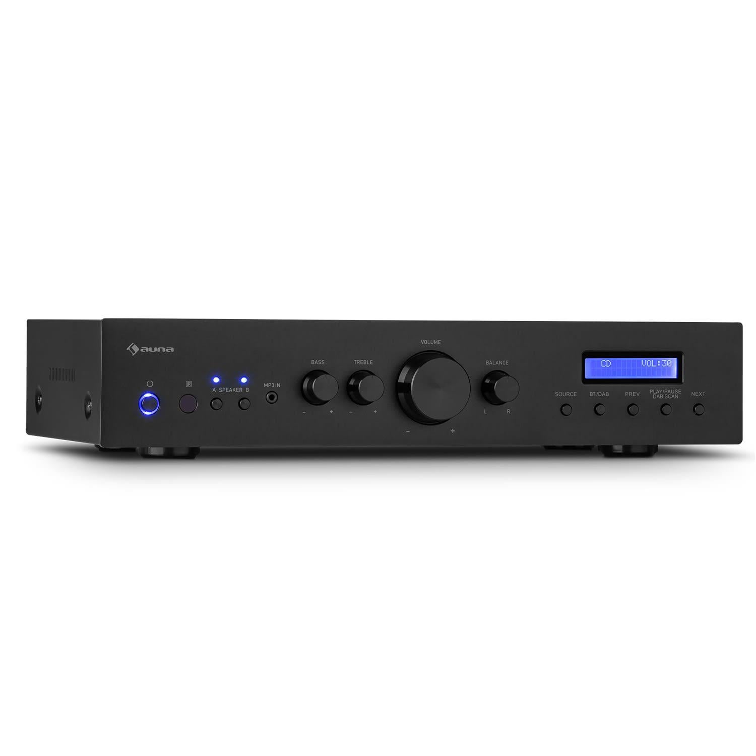 Стереоусилитель Auna AMP-CD608 DAB HiFi (10035298)
