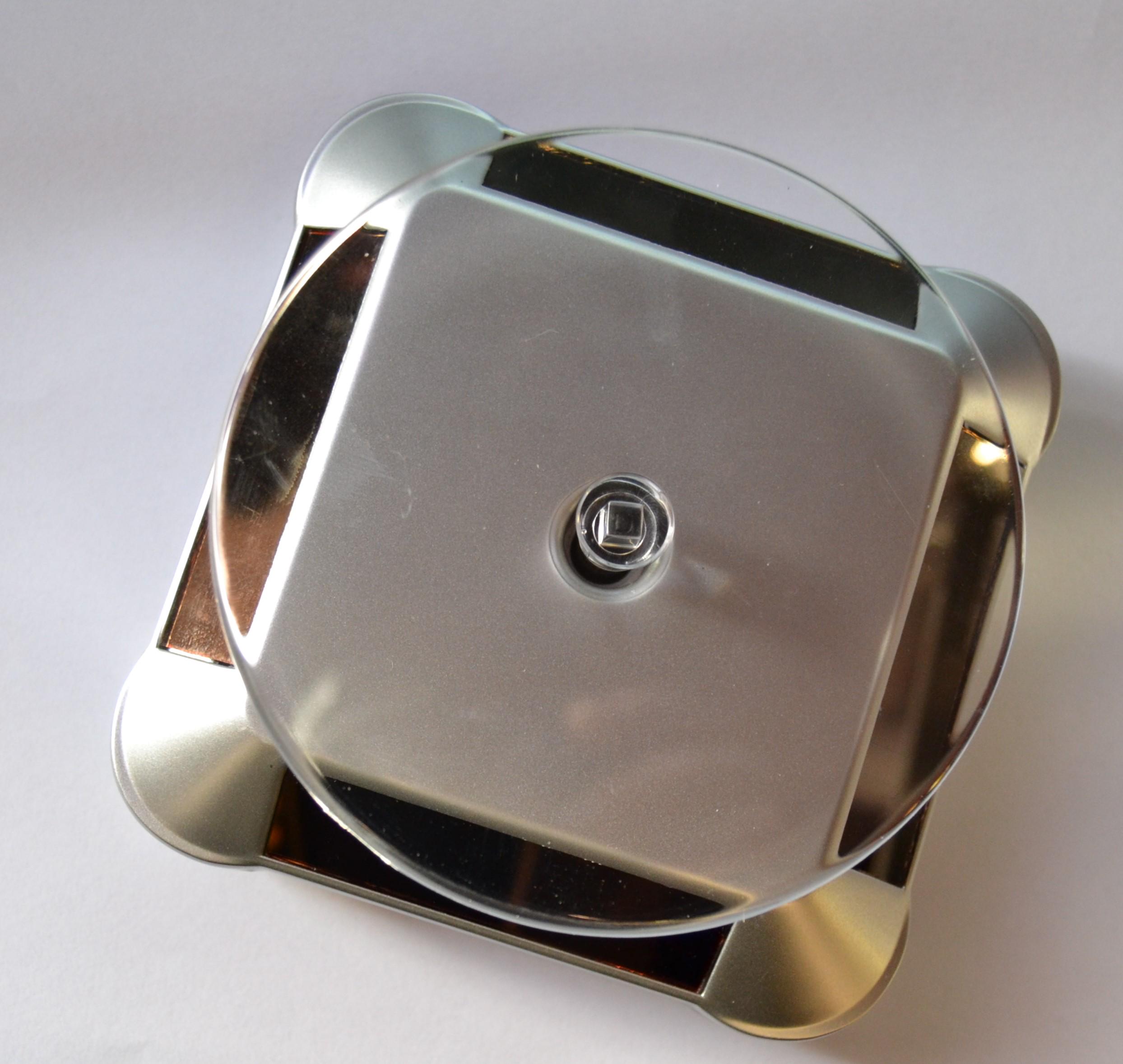 Столик поворотний демонстраційний 9 мм Сріблястий