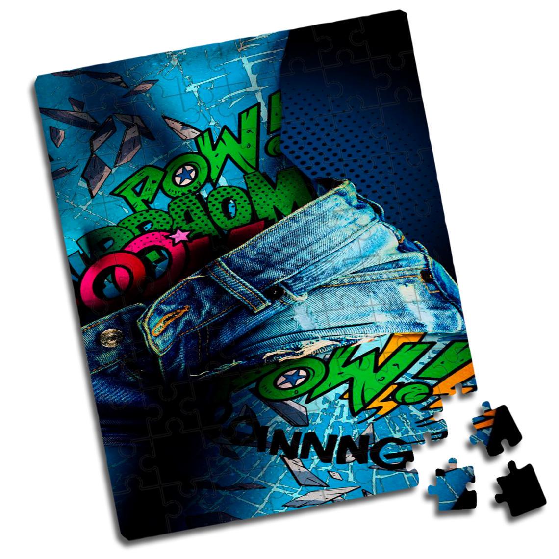 Пазл Женское тело A5 80 элементов (pazl303)