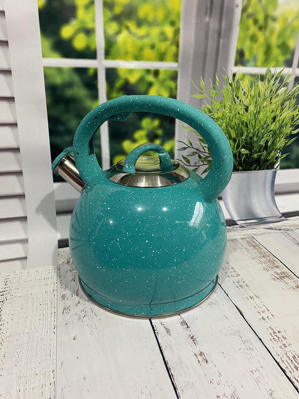 Чайник Benson 3 л Бірюзовий (BN-729)