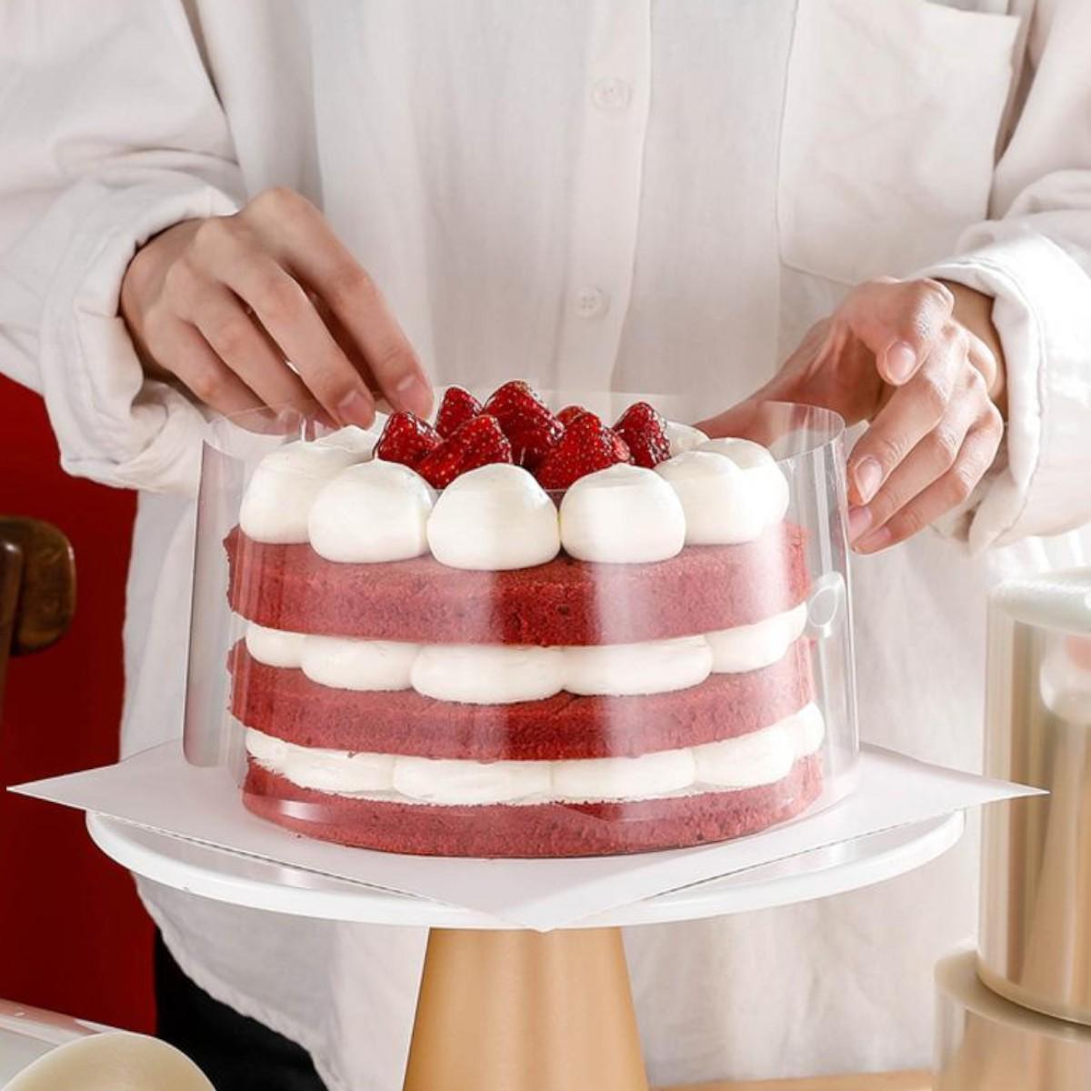 Лента бордюрная для кондитерских изделий Confectionery Tape ацетатная 10 см 40 м 0,125 мм - фото 5