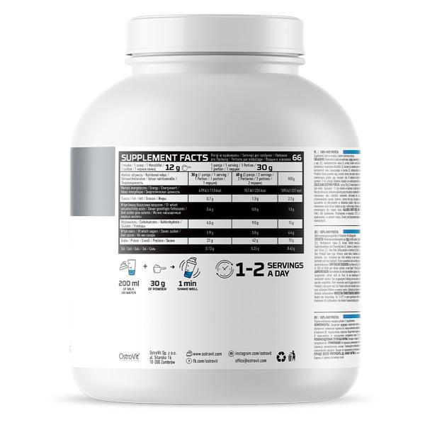 Протеин OstroVit Whey Protein Bubble gum 2000 g - фото 2