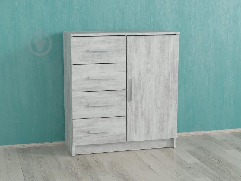Комод Forte Johan 790x870x350 Бетон