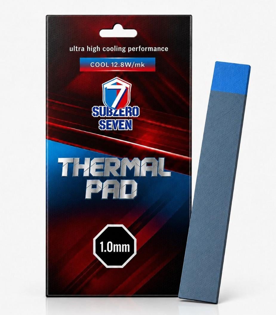 Термопрокладка SubZero Seven Cool 12,8W/m·K 120x20x1 мм (3139226809)