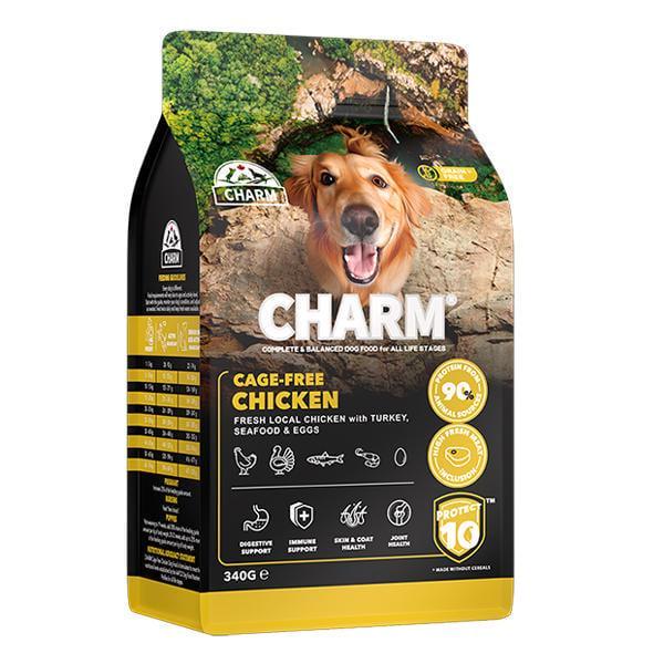 Корм сухой для собак Charm Cage-Free Chicken беззерновой холистик Курица свободного выгула 340 г (1001225)