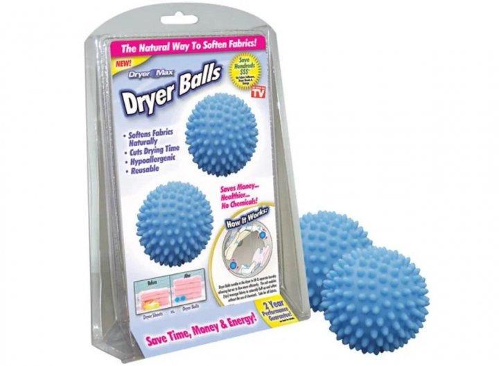 Кульки для прання білизни Dryer Balls (набір 2штуки) - фото 4