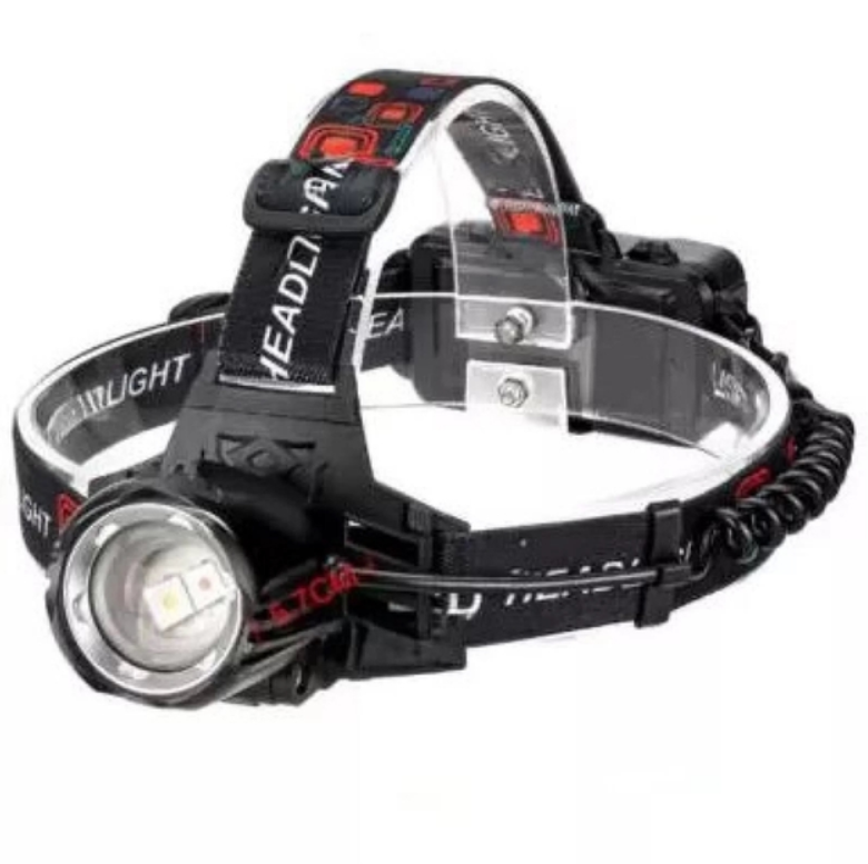 Фонарь налобный PLD-T115-PM30-TG 2x18650 Type-C Black (ws14113)