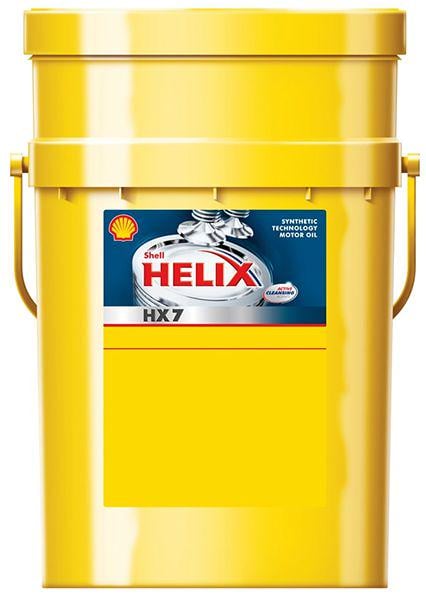 Моторное масло Shell Helix HX7 5W-40 20 л (10904) - фото 1