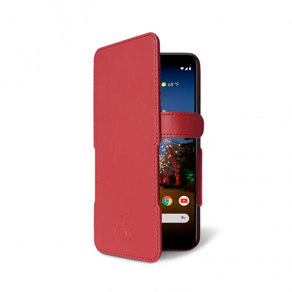 Чехол книжка Stenk Prime для Google Pixel 3a XL Красный (63720)