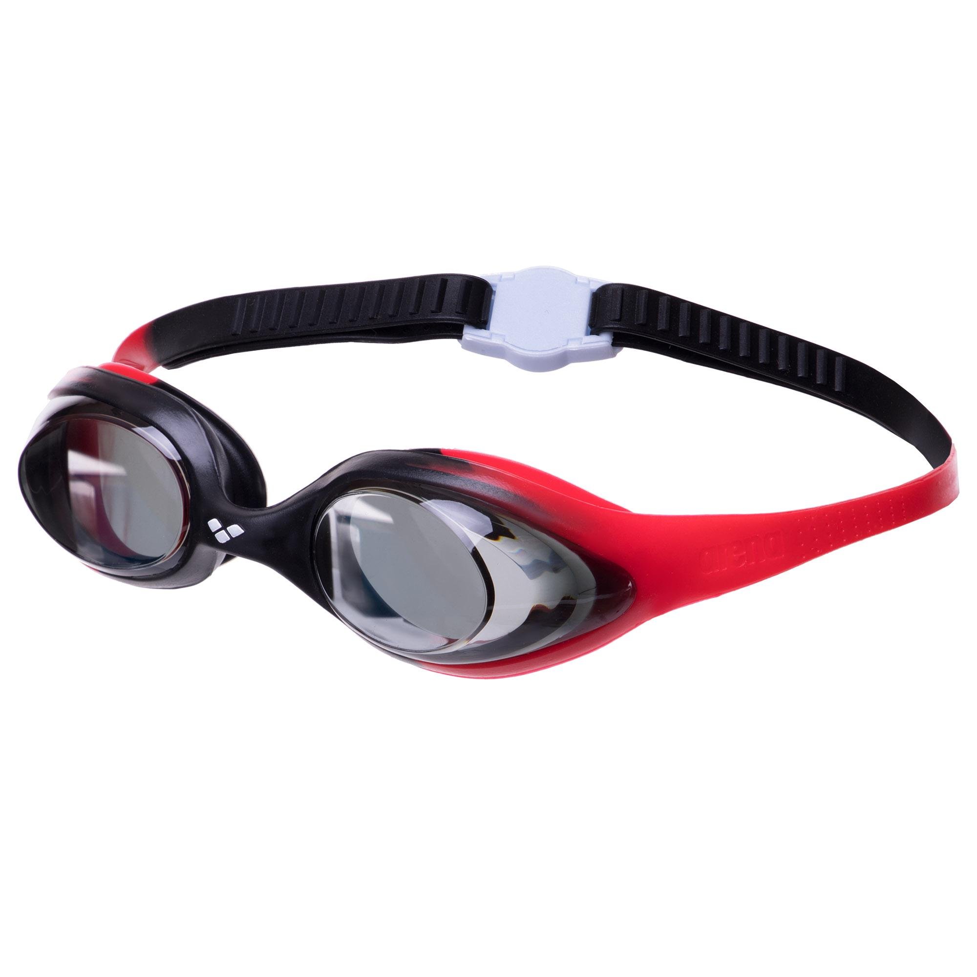 Очки для плавания детские ARENA SPIDER JR AR92338 Черный/Красный (NA003726)