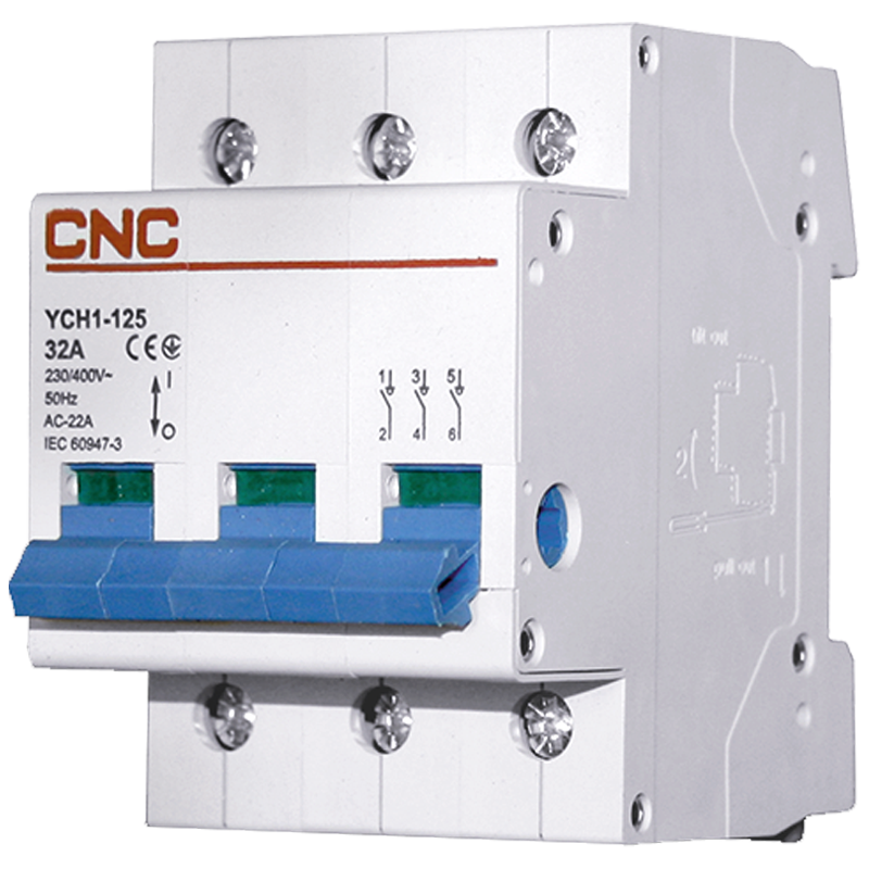 Выключатель нагрузки CNC Electric YCH1-125 3P 32A (Б00030451)