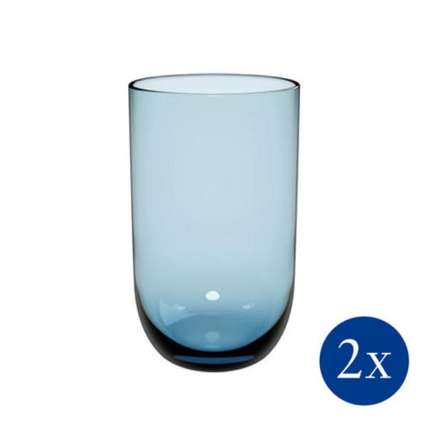 Набор стаканов для воды Villeroy & Boch Like Glass Ice 385 мл 2 шт. Голубой (1951808190) - фото 4 Набор стаканов для воды Villeroy & Boch Like Glass Ice 385 мл 2 шт. Голубой (1951808190) - фото 4