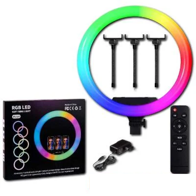 Кольцевая лампа MJ-18 45 см RGB (AM-2411_1184) Кольцевая лампа MJ-18 45 см RGB (AM-2411_1184)