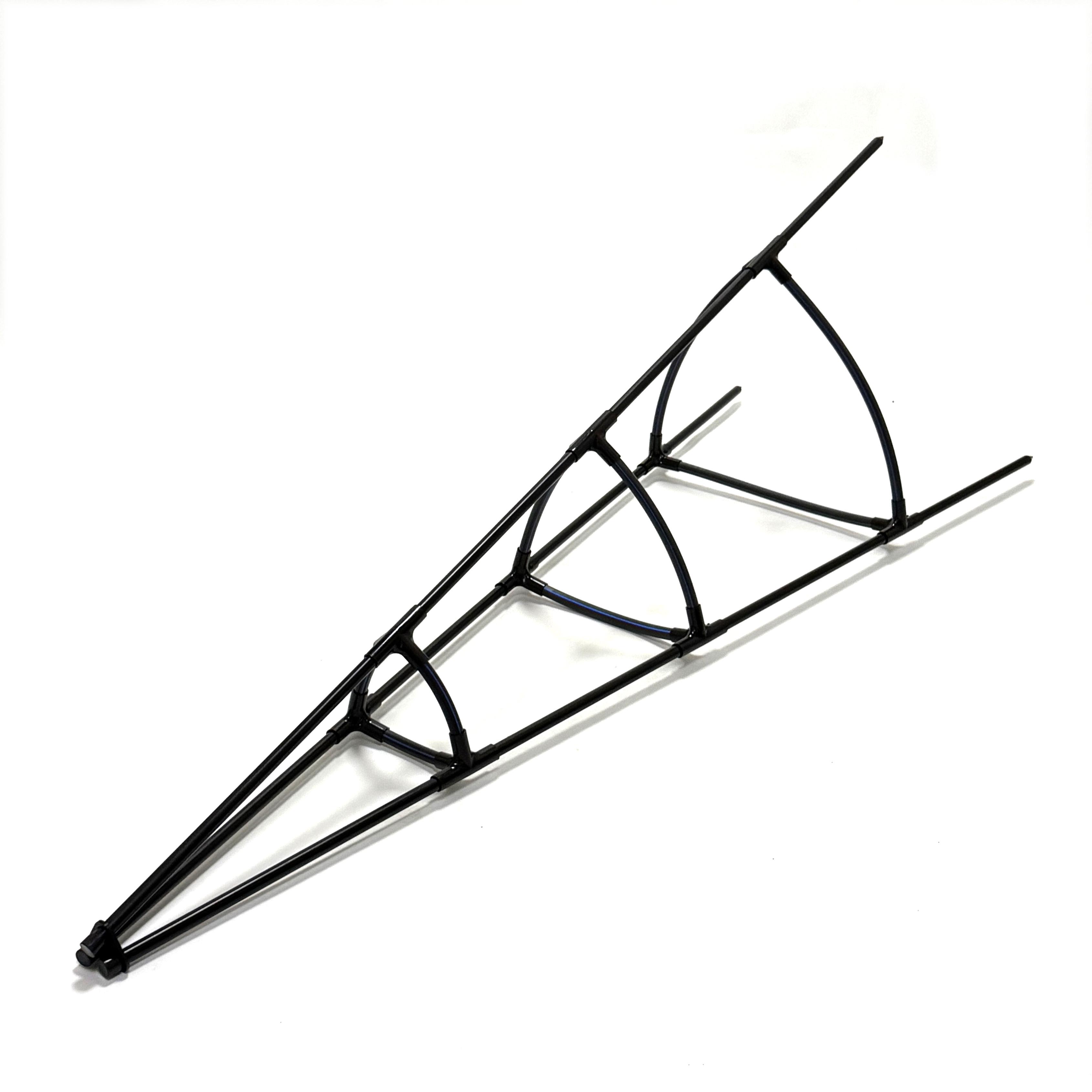 Опора для клематисів і троянд Tea Rose Piramida пірамідальна металева Чорний (27419459) - фото 3