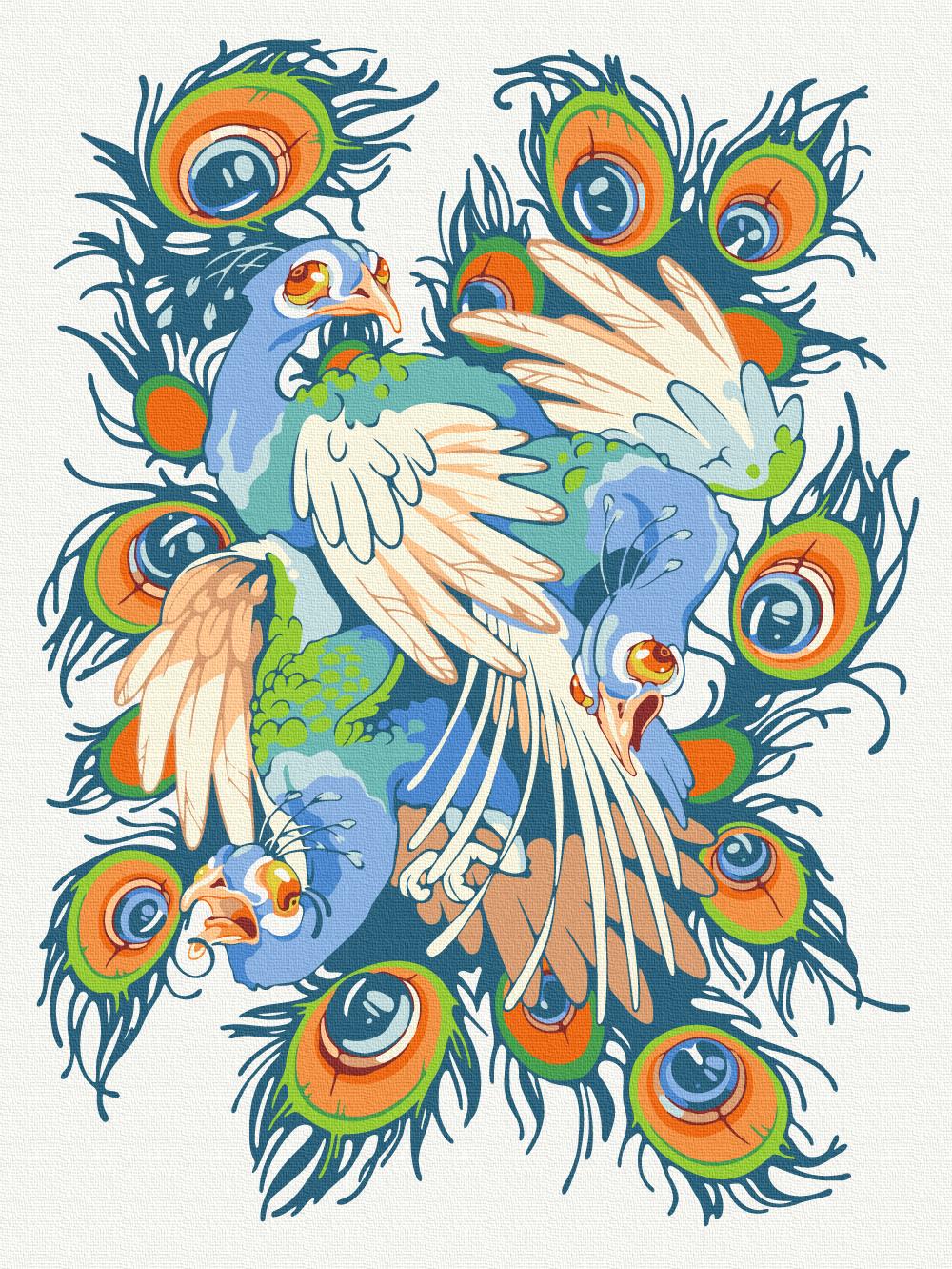 Картина за номерами Brushme Під красою 30x40 см (RBS1040)