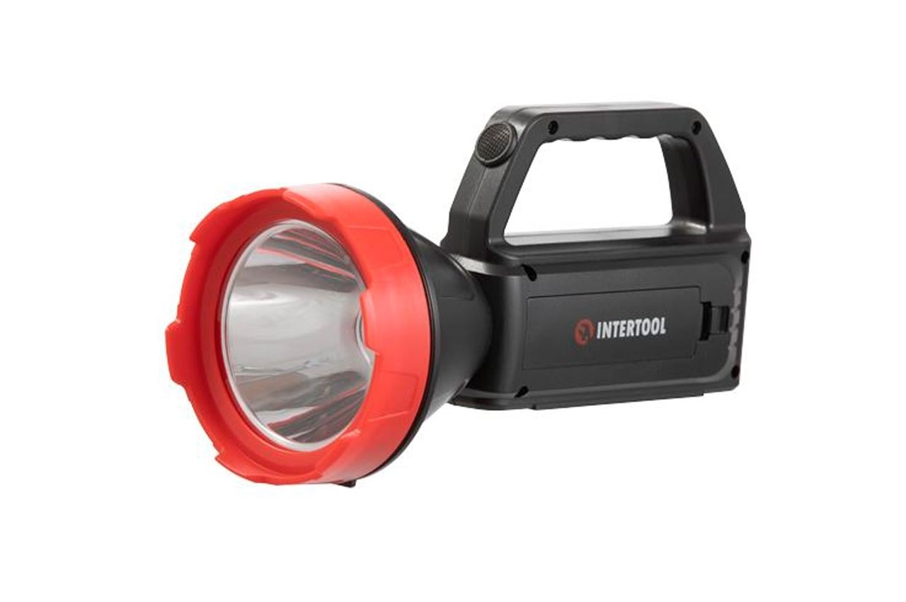 Ліхтар переносний Intertool 3+3 В тx 210 Лм x 800 мAч 4 (LB-0107)