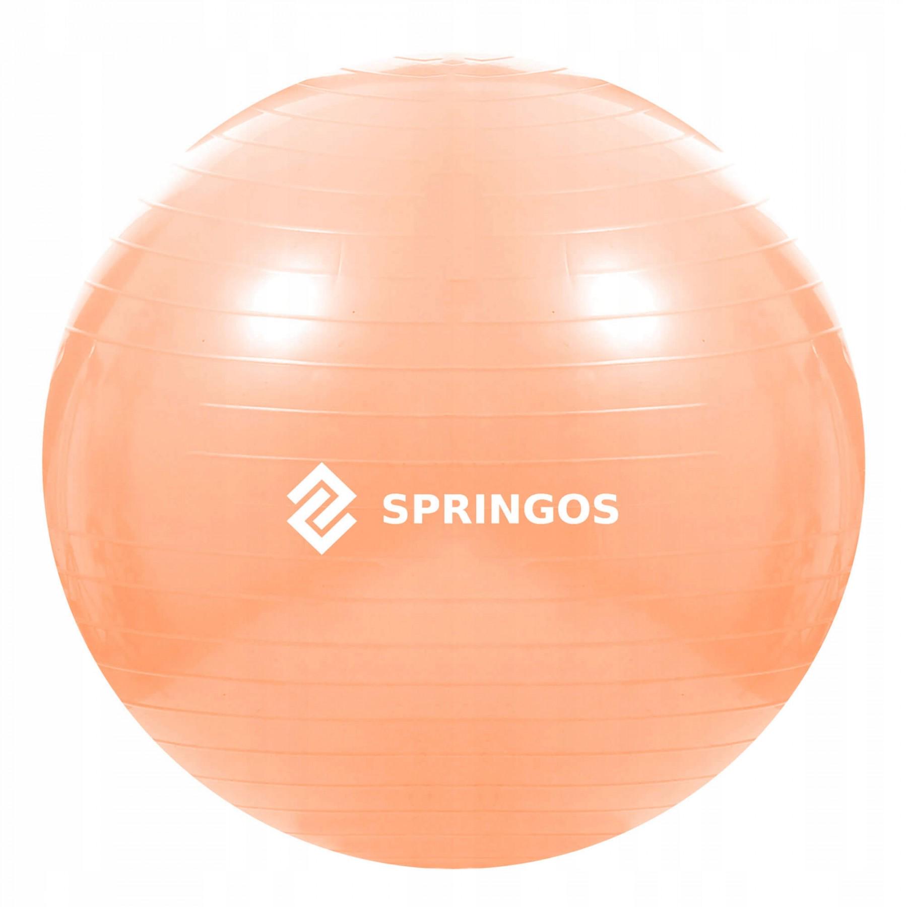 Фитбол SportVida 55 см Anti-Burst Orange (20808)