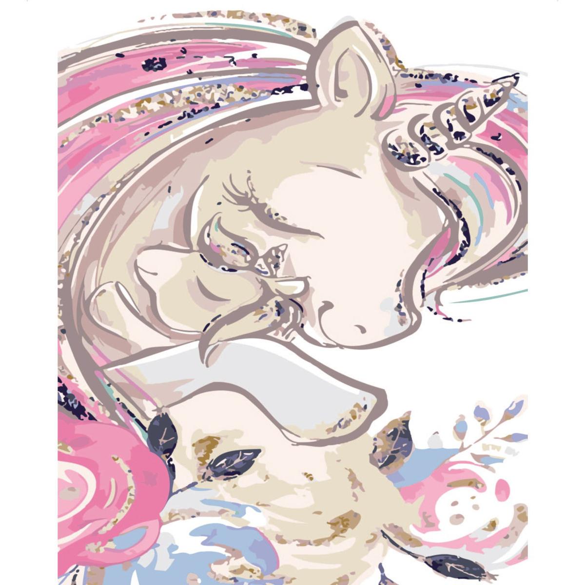 Картина по номерам Strateg Мамина любовь 30x40 см (SS-6400)