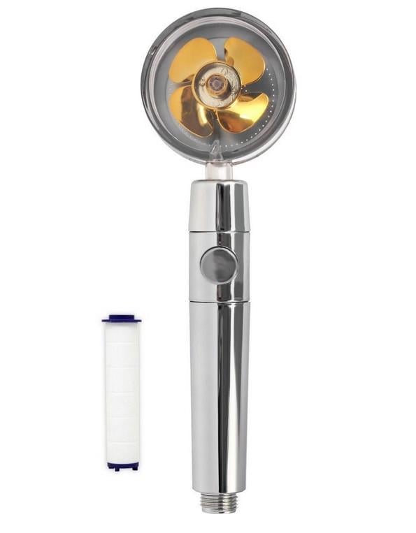 Лейка для душа с фильтром и уникальным рисунком воды (1520869392)