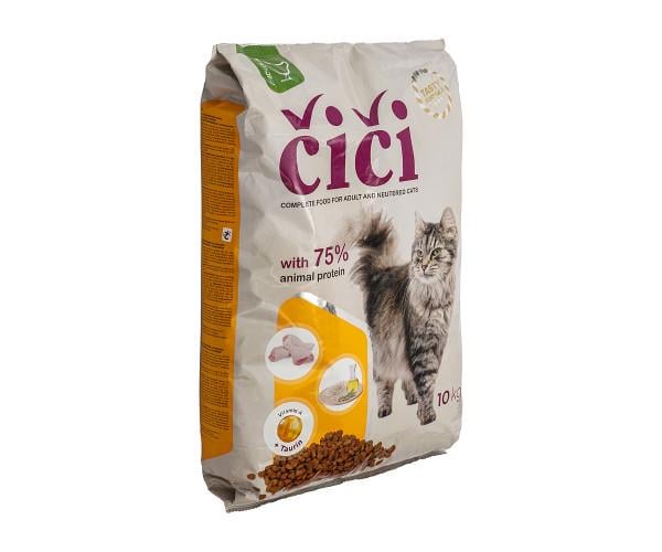 Корм сухий для дорослих та кастрованих котів Eminent CіCі з куркою 10 кг