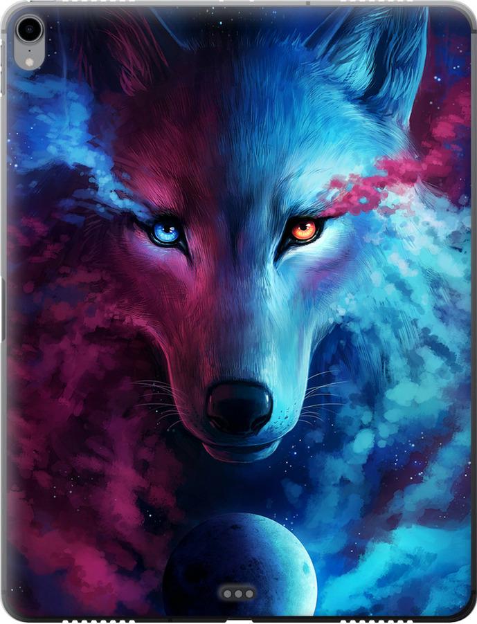 Чехол на iPad Pro 12.9 (2018) Арт-волк (3999u-1625-42517)